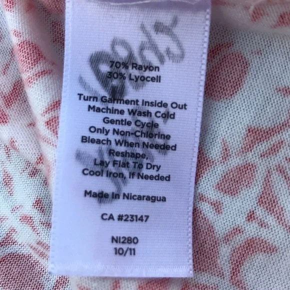 Talbots wrap top size PS - Picture 4 of 4